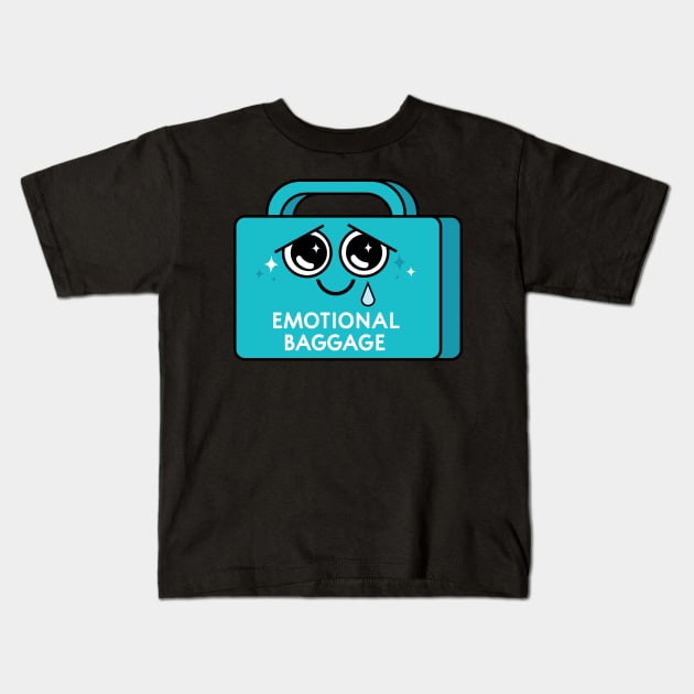 Emotional Baggage Kids T-Shirt by EllieMorlino